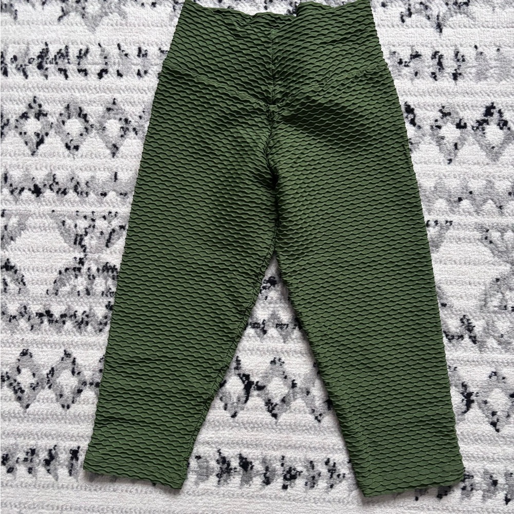 Booty by Brabants Cropped Croco Leggings - Picture 2 of 7